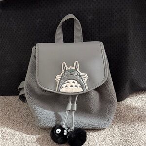 Gray Totoro Backpack